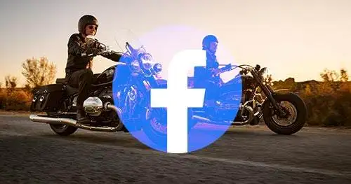 Facebook Motorrad