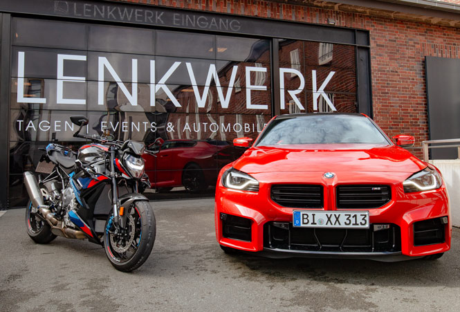 BMW M2 & BMW M1000R am Lenkwerk - BMW Day 2023