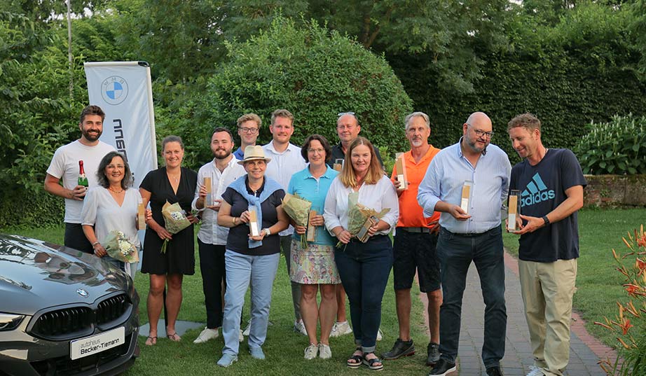 Siegerehrung BMW Golf Cup 2023 - Turnier Heerhof
