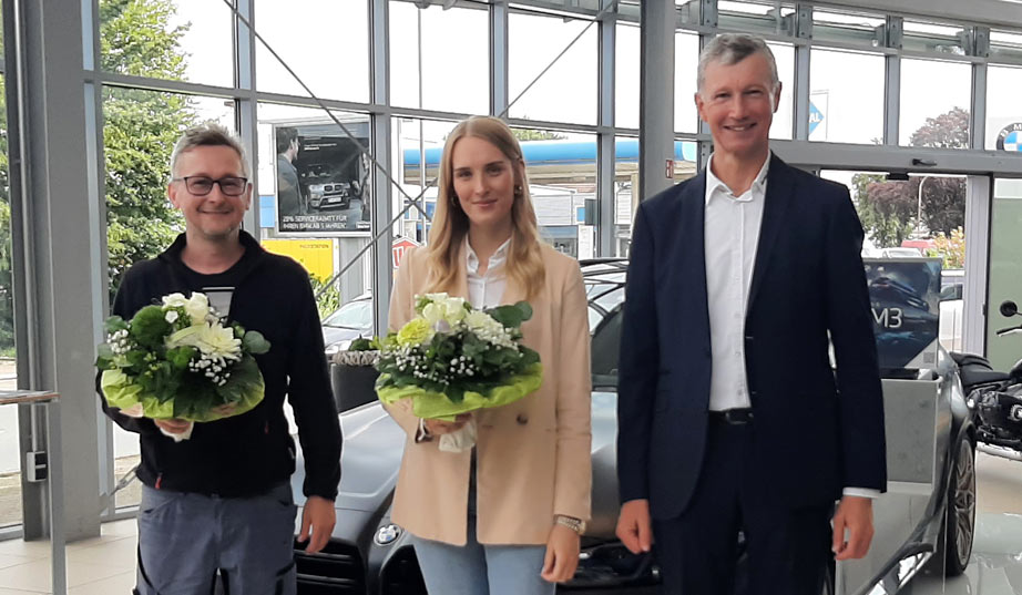 Jubiläum Julia Ebert und Mirko Wawrzik (Bünde)